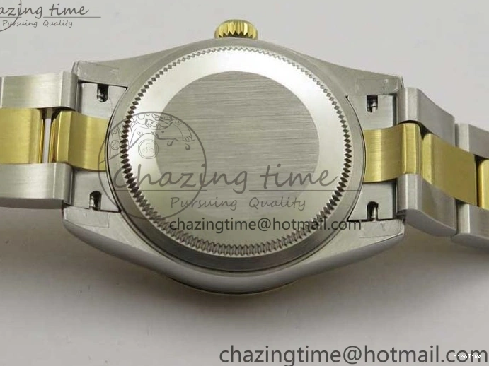 MiroTime 0127 SoftTouch Datejust 31mm 278273 SS YG BP Maker Best Edition Gray Diamonds Dial on SS YG Oyster Bracelet 2715